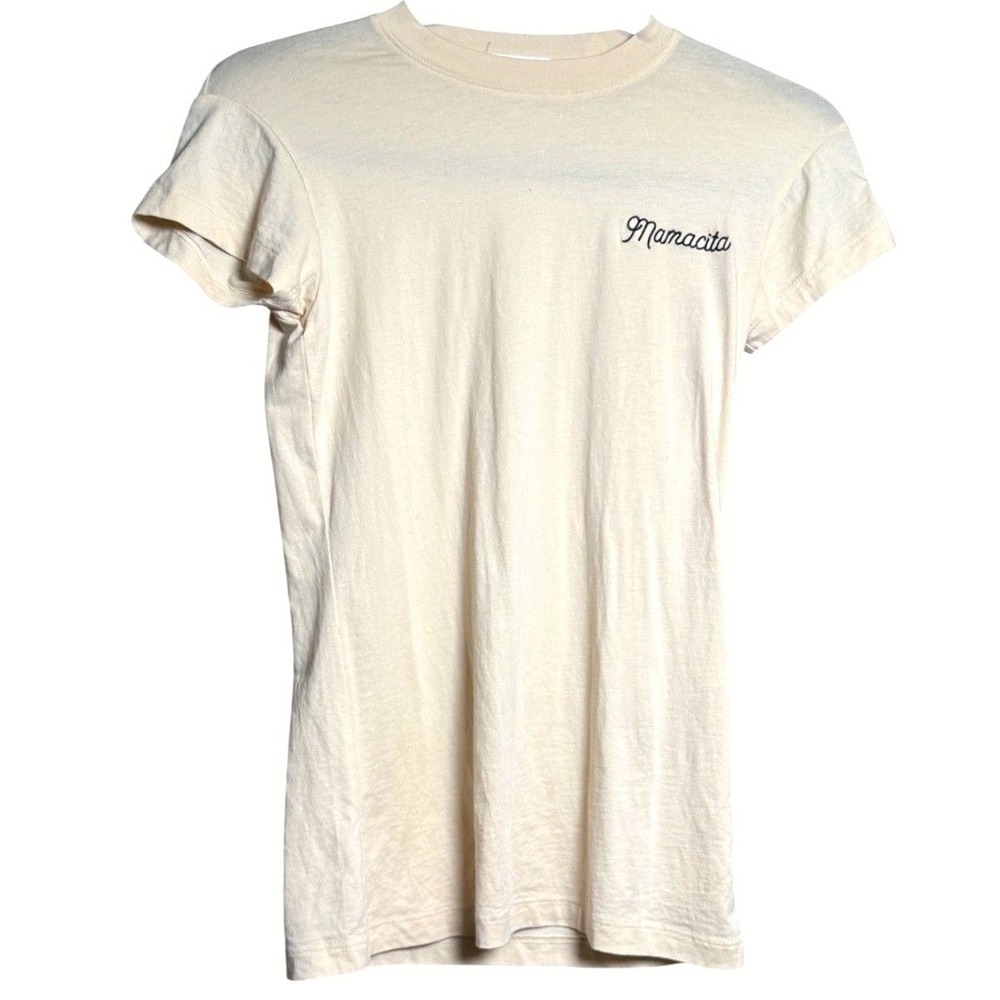 The Bee & the Fox Mamacita T Shirt Women S Cream Graphic Tee Boho Indie Boutique